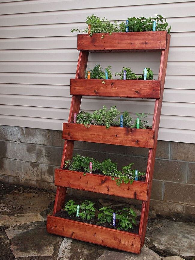 Creative Outdoor Herb Gardens