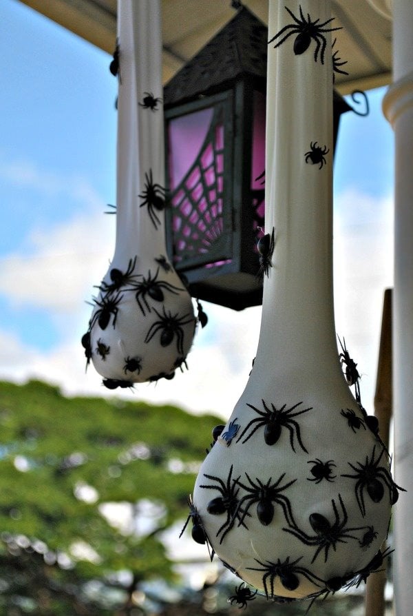 Halloween spider sacks