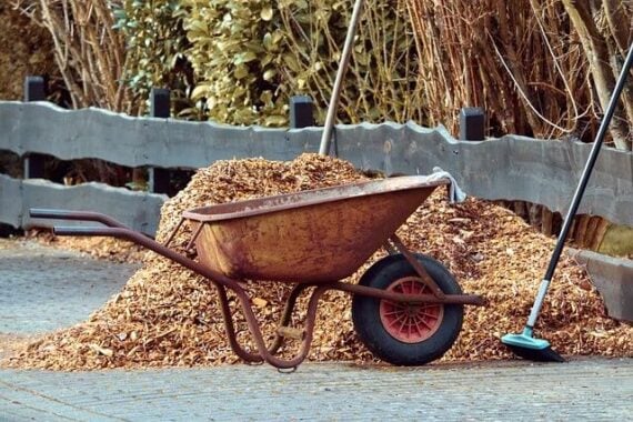 bulk load of mulch